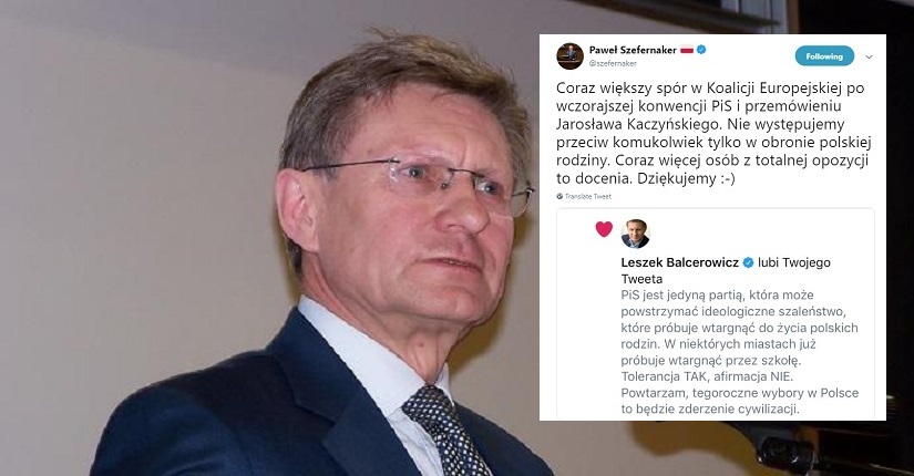 Prof Balcerowicz Popiera Pis Ws Obrony Polskich Rodzin