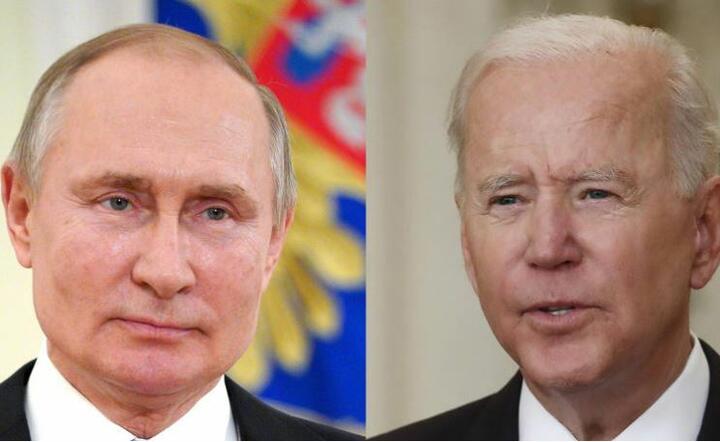 Władimir Putin (L) i Joe Biden (P) / autor: PAP