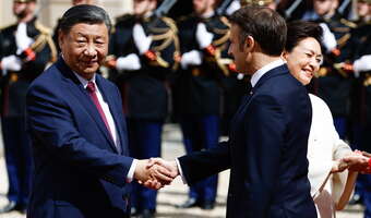 Xi w Europie. Oto co powiedzieli Macron, Leyen i Xi