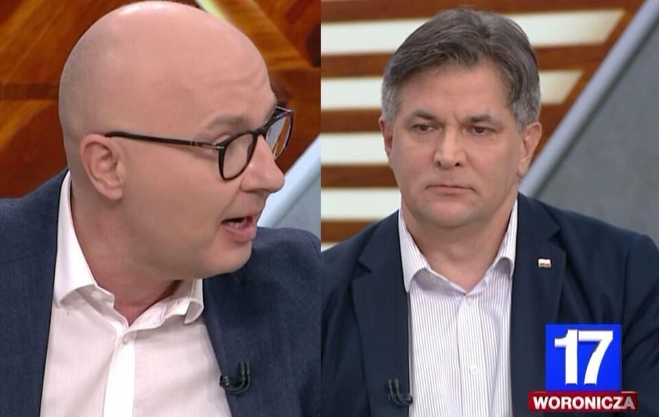 Robert Kropiwnicki/ Piotr Kaleta / autor: TVP Info (screenshot)