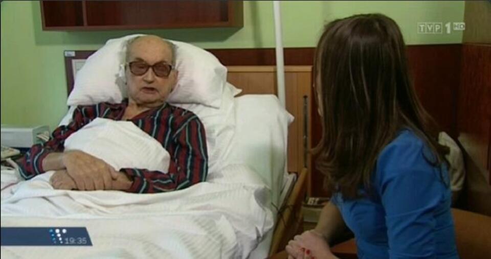 Czwartkowe "Wiadomości". Justyna Dobrosz-Oracz czuwa przy łóżku generała. Fot. wPolityce.pl/TVP
