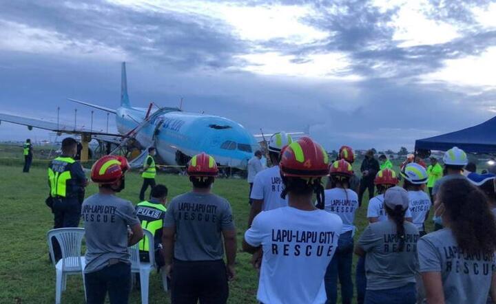 Katastrofa samolotu na Filipinach  / autor: PAP/EPA/HANDOUT/Lapu-Lapu City Rescue Unit 