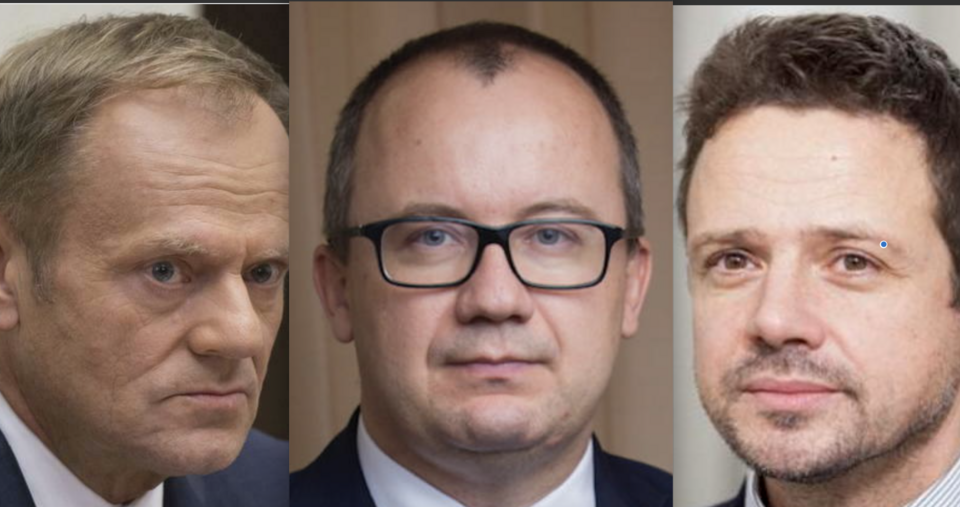 Tusk, Bodnar, Trzaskowski / autor: wPolityce.pl