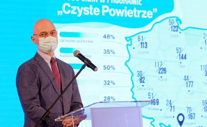 Minister klimatu i środowiska Michał Kurtyka / autor: PAP/Andrzej Grygiel