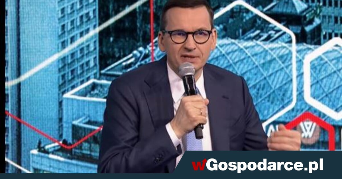 Morawiecki Dalej Upro Cimy Podatki Wgospodarce Pl