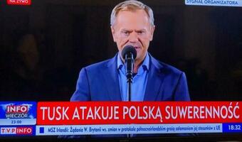 Optymista Tusk mówi o triumfie w wyborach