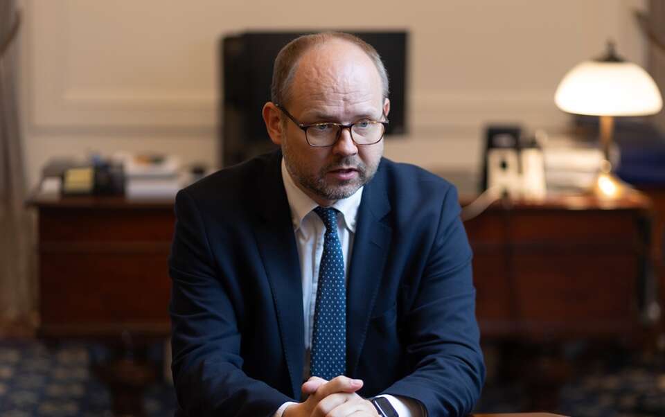 Prezydencki minister Marcin Przydacz / autor: Fratria