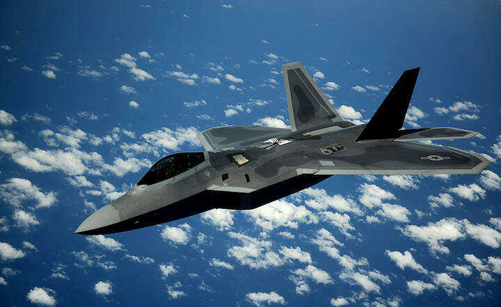Myśliwiec F-22 Raptor, fot. Foter.com/DVIDSHUB/CC BY