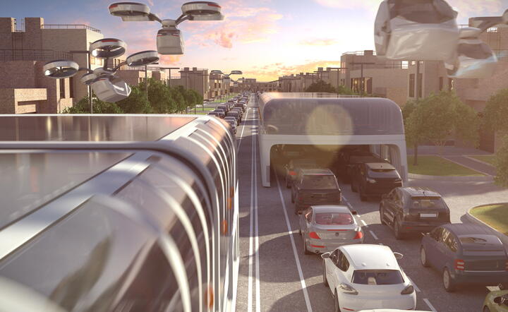 Transport przyszłości / autor: Impact'18