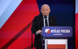 Prezes PiS Jarosław Kaczyński / autor: PAP/Art Service