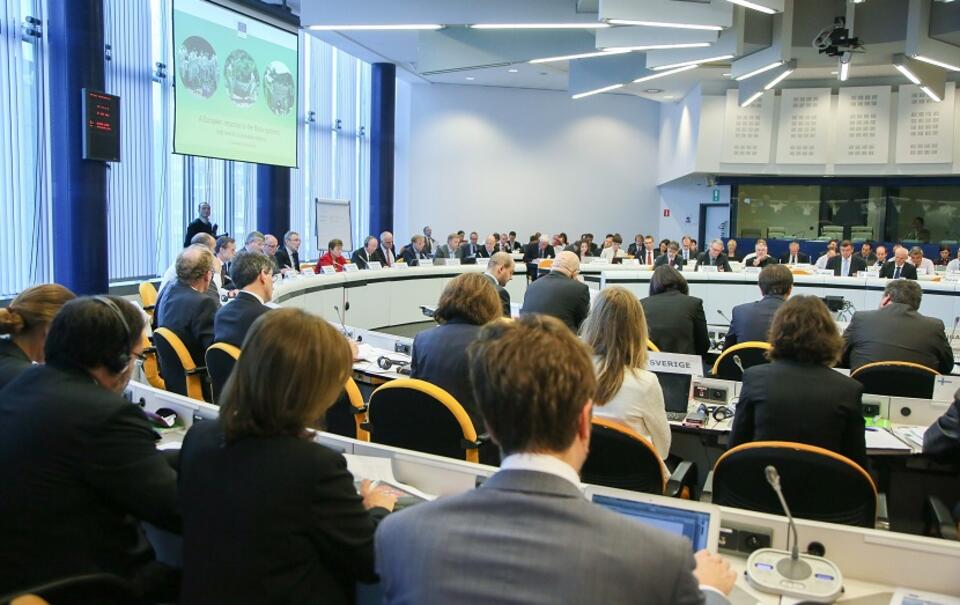 Konferencja Światowej Organizacji Zdrowia w Brukseli (fot. PAP/EPA/JULIEN WARNAND)