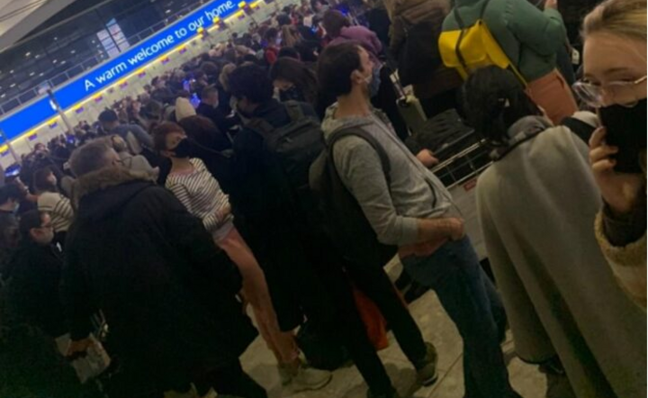 Chaos na lotnisku Heathrow / autor: Twitter
