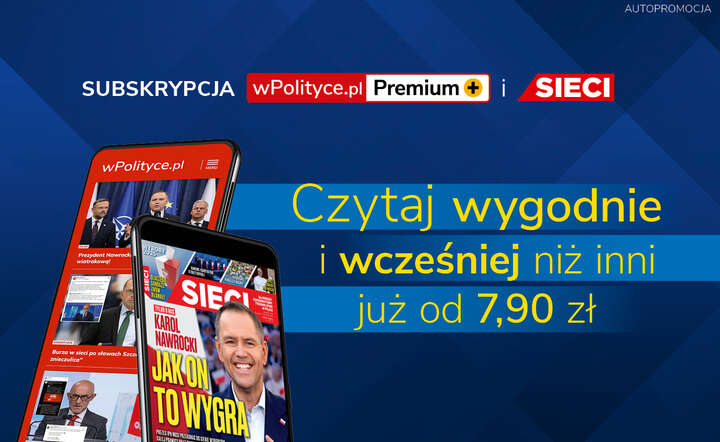 Promocja e-prenumeraty tygodnika Sieci / autor: Fratria