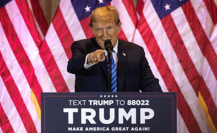 Donald Trump  / autor: PAP