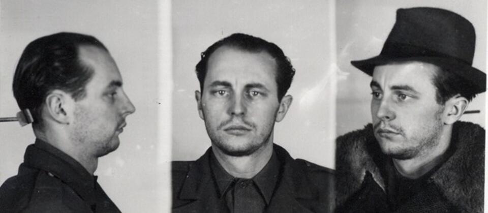 Jan Rodowicz po aresztowaniu przez MBP 24.12.1948 - ostatnie zdjęcie / autor: wikipedia.pl 