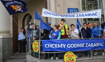 Strajk ostrzegawczy pracowników Poczty Polskiej