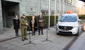 Fundacja PGNiG kupiła samochód dla kombatantów z Białorusi
