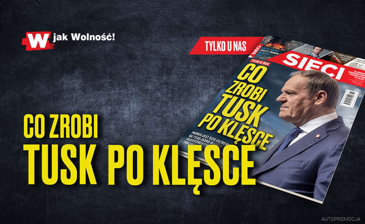 Okładka tygodnika Sieci / autor: Fratria