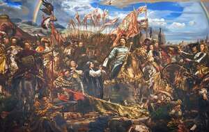Wiktoria Wiedeńska na obrazie Jana Matejki / autor: Jan Matejko, Public domain, Wikimedia Commons