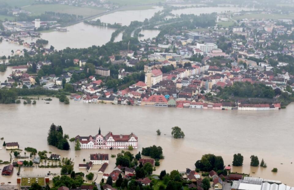 Powódź w Austrii (fot. PAP/EPA)