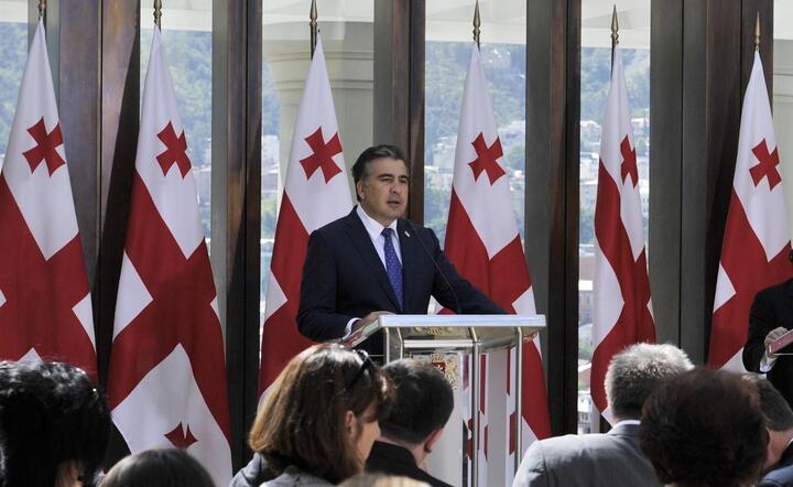 Były prezydent Gruzji Micheil Saakaszwili / autor: fot. Fratria