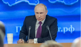 Rosyjska telewizja manipuluje noworocznym orędziem Putina