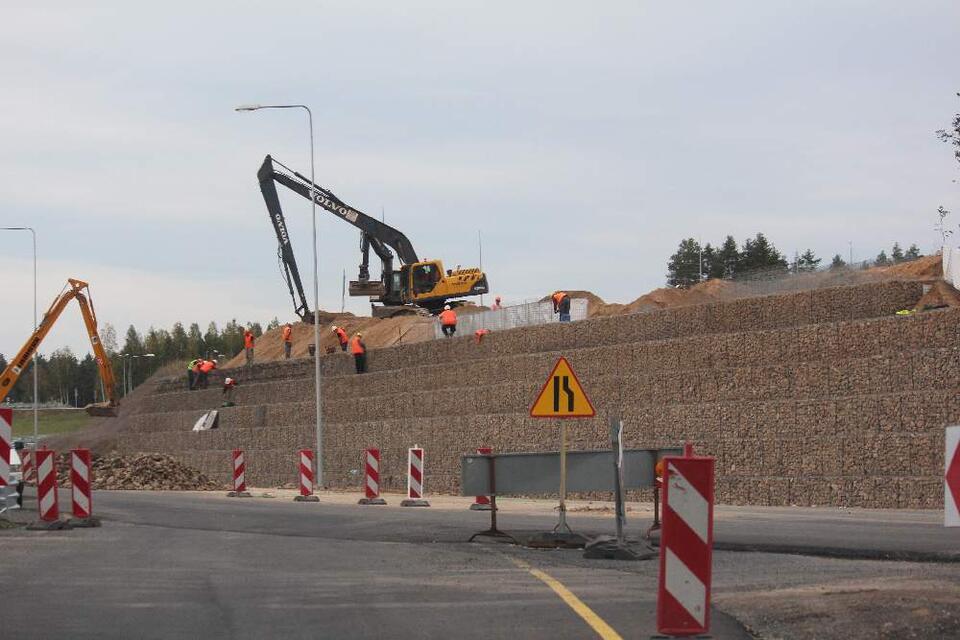 Budowa drogi nr 7, zdjęcie sprzed miesiąca. Fot. wPolityce.pl