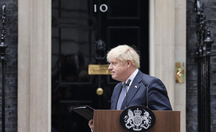 premier Wielkiej Brytanii Boris Johnson / autor: fotoserwis PAP