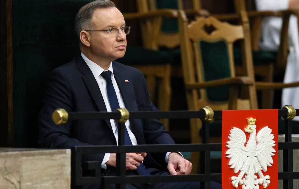 Prezydent Andrzej Duda / autor: PAP/Leszek Szymański