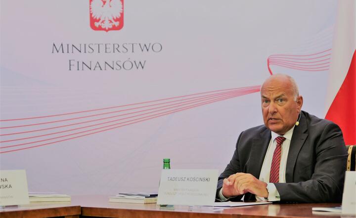 minister finansów Tadeusz Kościński / autor: twitter.com/MF_GOV_PL