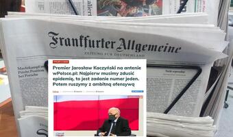 "FAZ" o Kaczyńskim dla wPolsce.pl: Nie stracił taktycznych umiejętności