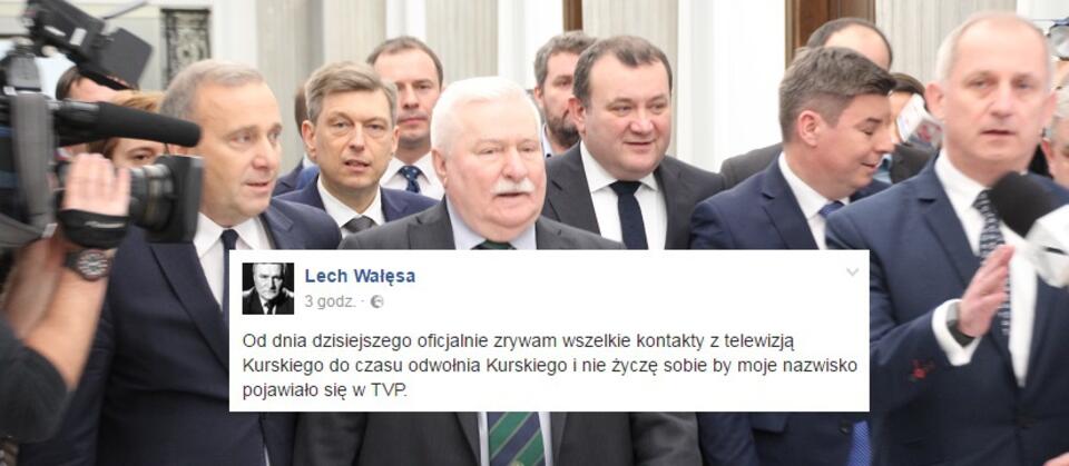 Lech Wałęsa / autor: Fratria/Facebook Lech Wałęsa