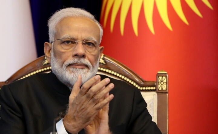 Premier Indii Narendra Modi / autor: PAP/EPA/IGOR KOVALENKO 