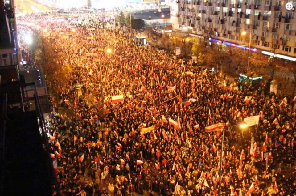 Marsz Niepodległości 2012. Fot. facebook