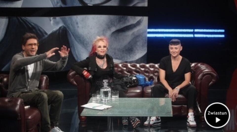 screenshot kuba.tvn.pl: Maria Peszek - z prawej
