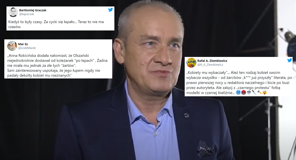 Michał Olszański / autor: YouTube/TVP VOD/Twitter