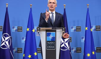 Szef NATO: Putin chciał zająć Ukrainę; przeliczył się