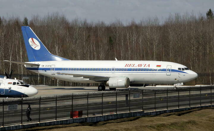 białoruski przewoźnik lotniczy Belavia / autor: PAP
