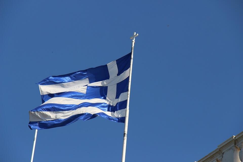 Flaga Grecji  / autor: Fratria 
