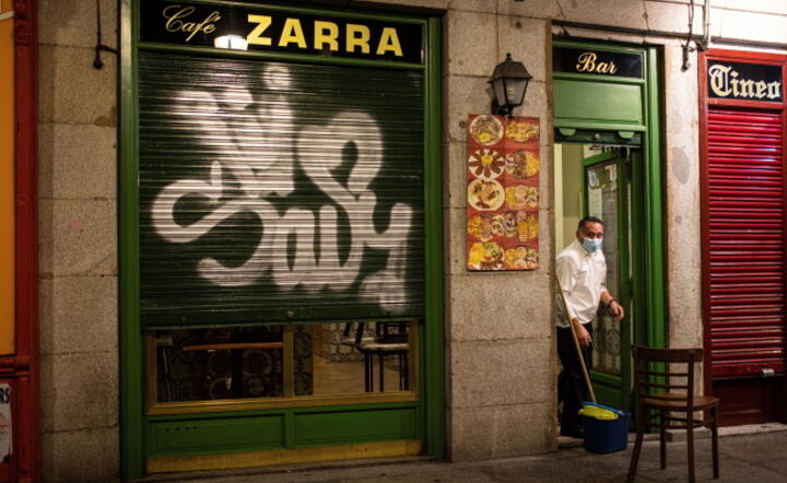 zamknięty biznes, Hiszpania / autor: EPA/PAP