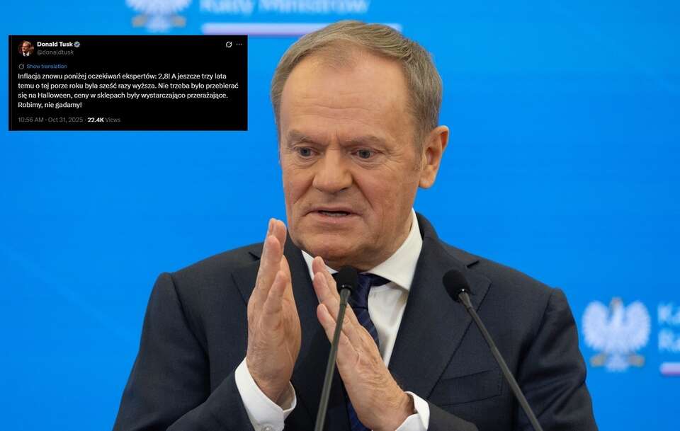 Premier Donald Tusk / autor: Fratria/X