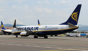 Ryanair rozpatruje możliwość wznowienia lotów na Ukrainę