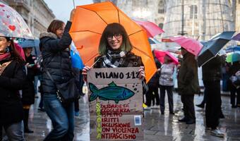 Mediolan: 25 tys. osób na proteście przeciw Lidze Salviniego