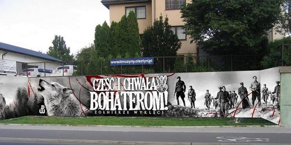 fot.Wizualizacja muralu/Facebook/Patriotyczne wydarzenia na Warmii i Mazurach
