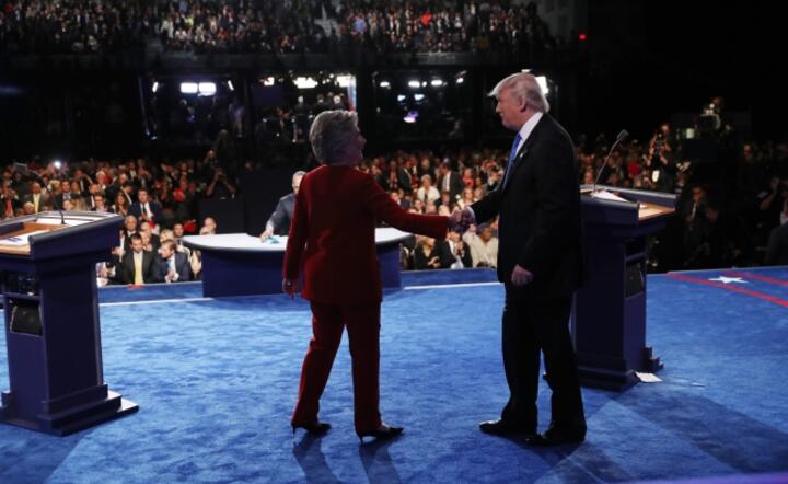 Debata Clinton-Trump, fot. PAP/EPA/JOE RAEDLE