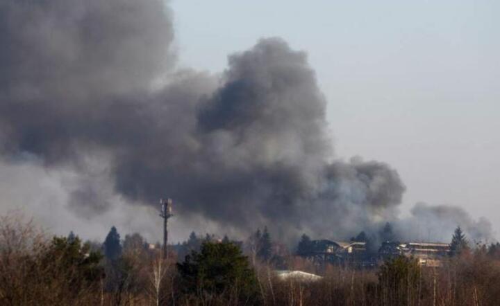 Wojna na Ukrainie  / autor: PAP/Twitter @Reuters