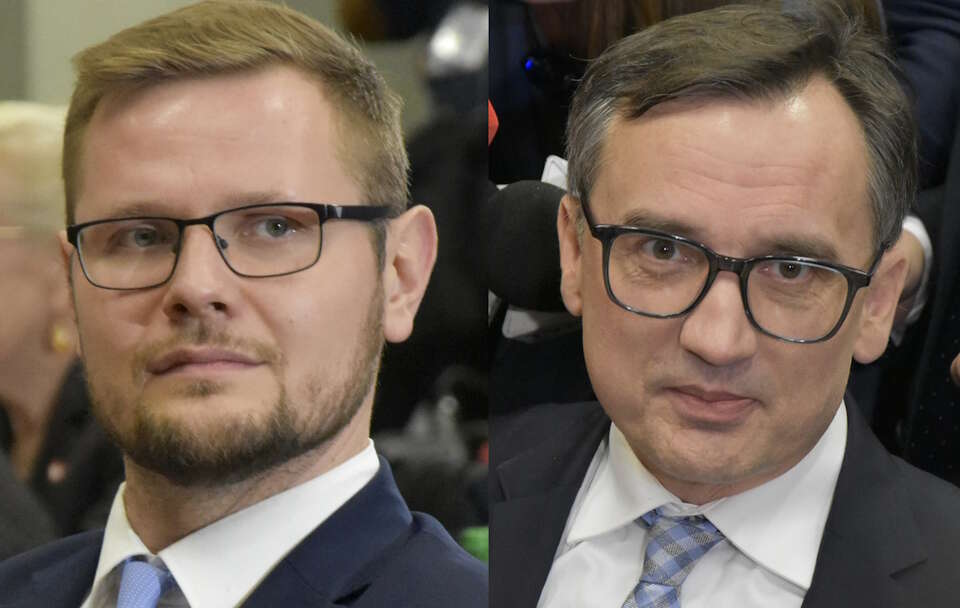 Michał Woś, Zbigniew Ziobro / autor: Fratria