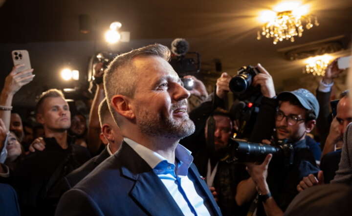Peter Pellegrini wygrał wybory prezydenckie na Słowacji / autor: PAP/EPA/MARTIN DIVISEK