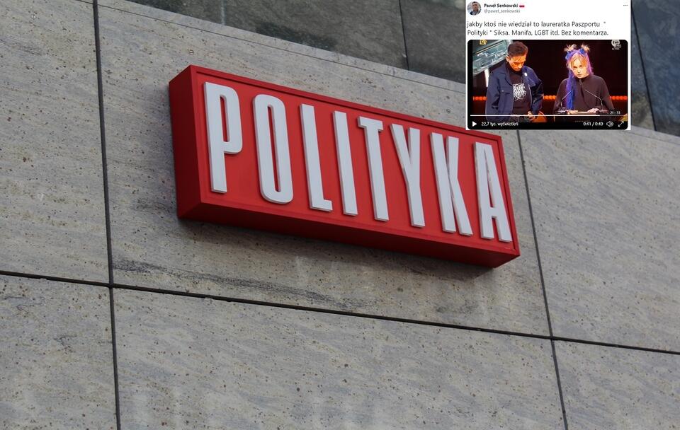 Siedziba tygodnika "Polityka" / autor: Fratria/Twitter
