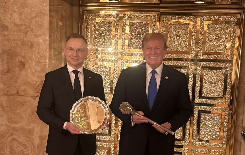 Andrzej Duda i Donald Trump / autor: X: @TeamTrump